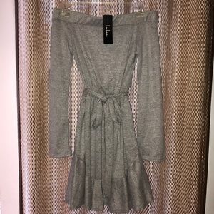 Off shoulder casual dress